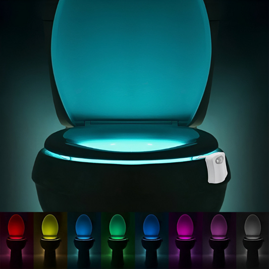 Brillo Nocturno: Luz LED Automática para el Baño